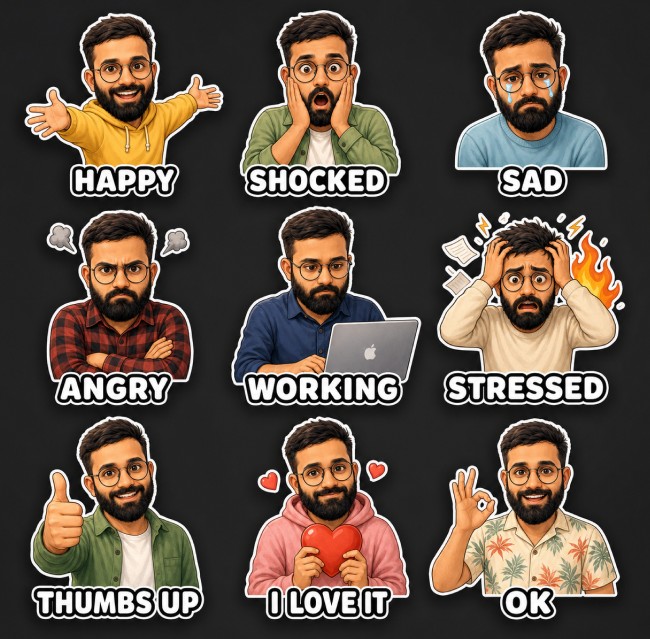 Impluse Stickers Cutout - Image 1